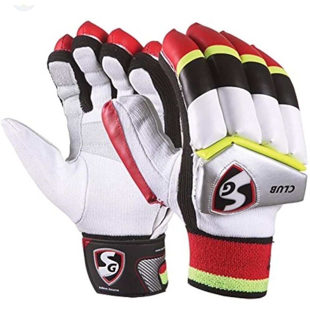 SG Club Cricket Batting Gloves Boys Size 9-12 years
